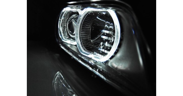 BMW E39 LED angel eyes xenon esituled
