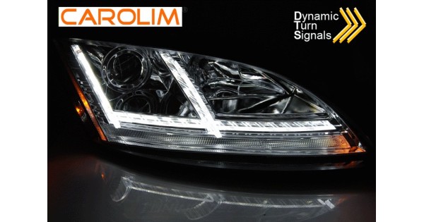 Audi TT DRL LED xenon esituled
