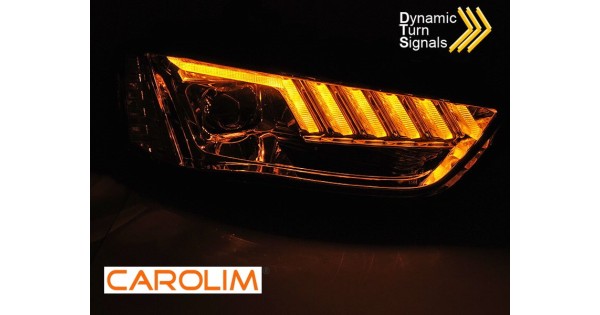 Audi A4 B8 xenon led esituled