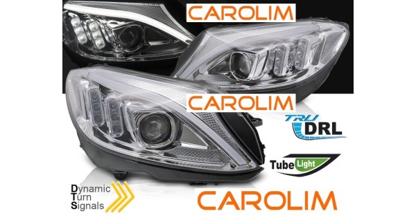 Mercedes C W205 led esituled