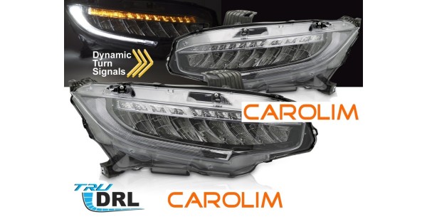 Honda Civic X led esituled