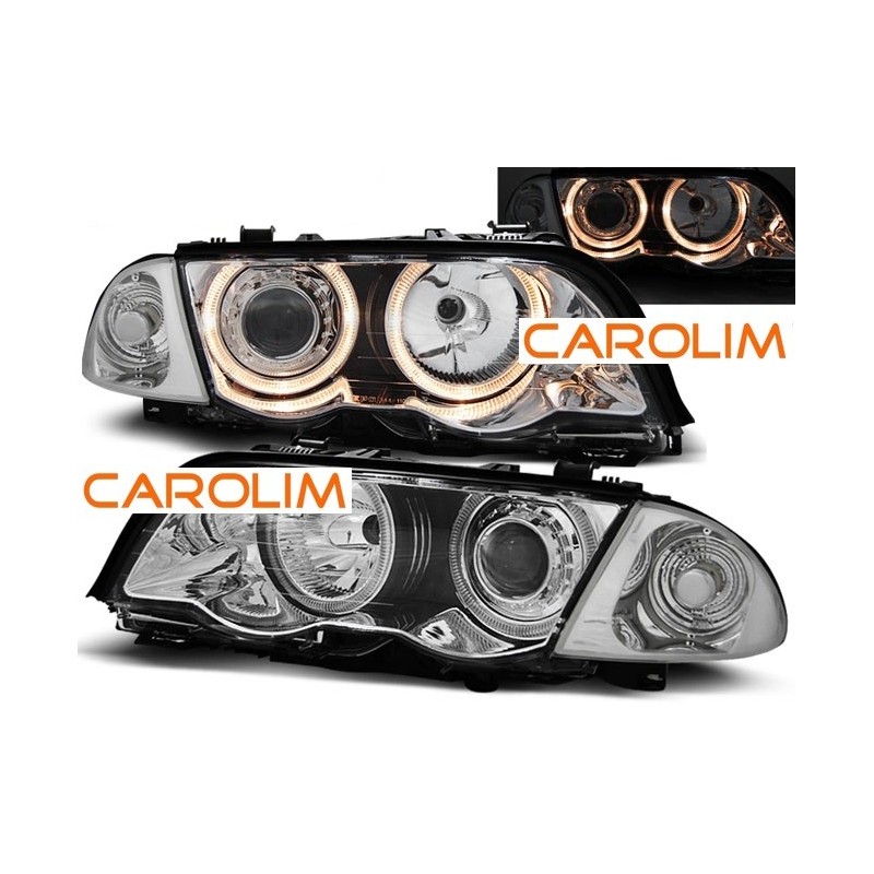 BMW E46 angel eyes esituled