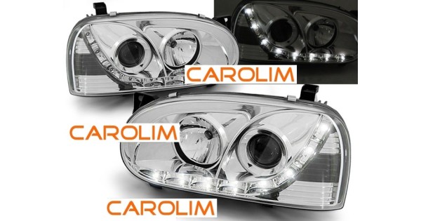 Volkswagen Golf 3 DRL esituled