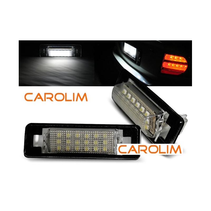 Mercedes LED numbrituled