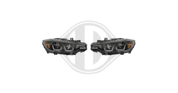 BMW F30 DRL xenon esituled