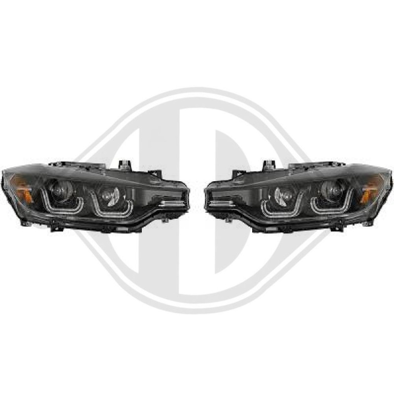 BMW F30 DRL xenon esituled