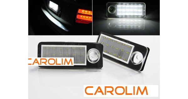 Audi A6 Avant LED numbrituled