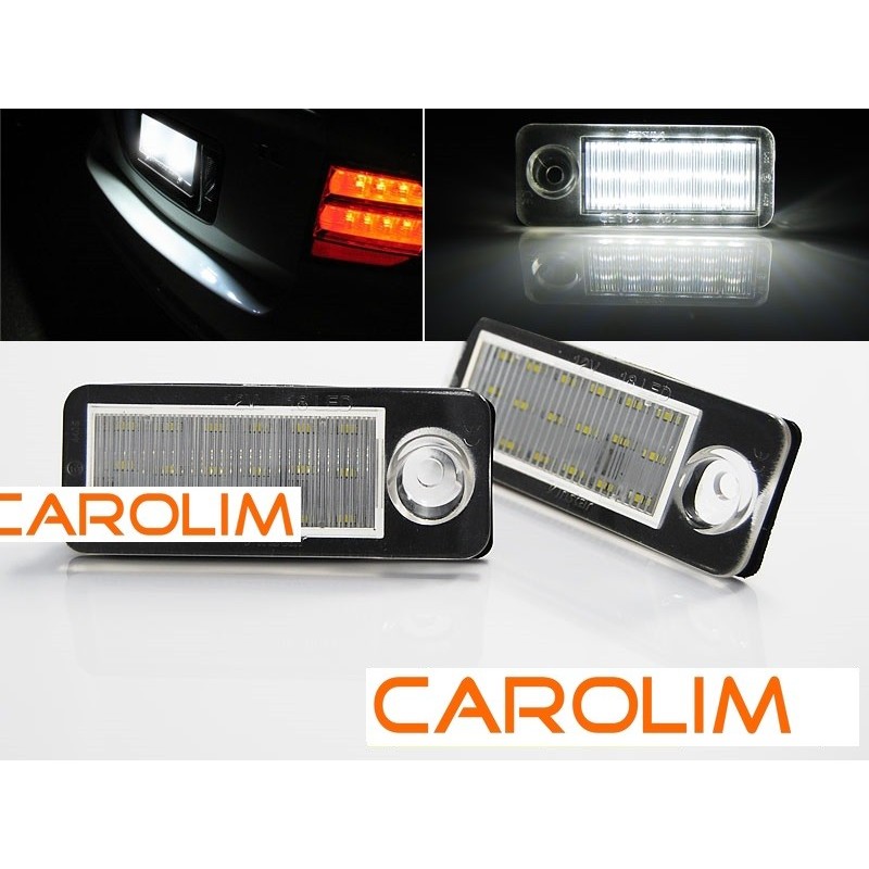 Audi A6 Avant LED numbrituled