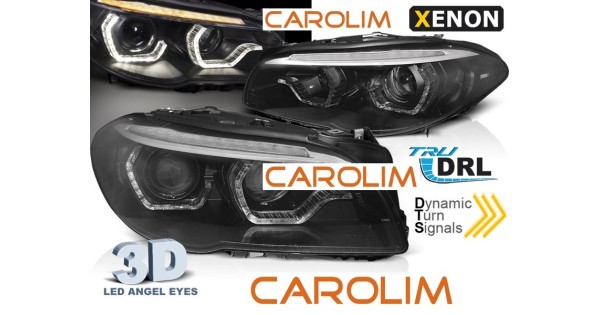 BMW F10 DRL led xenon esituled