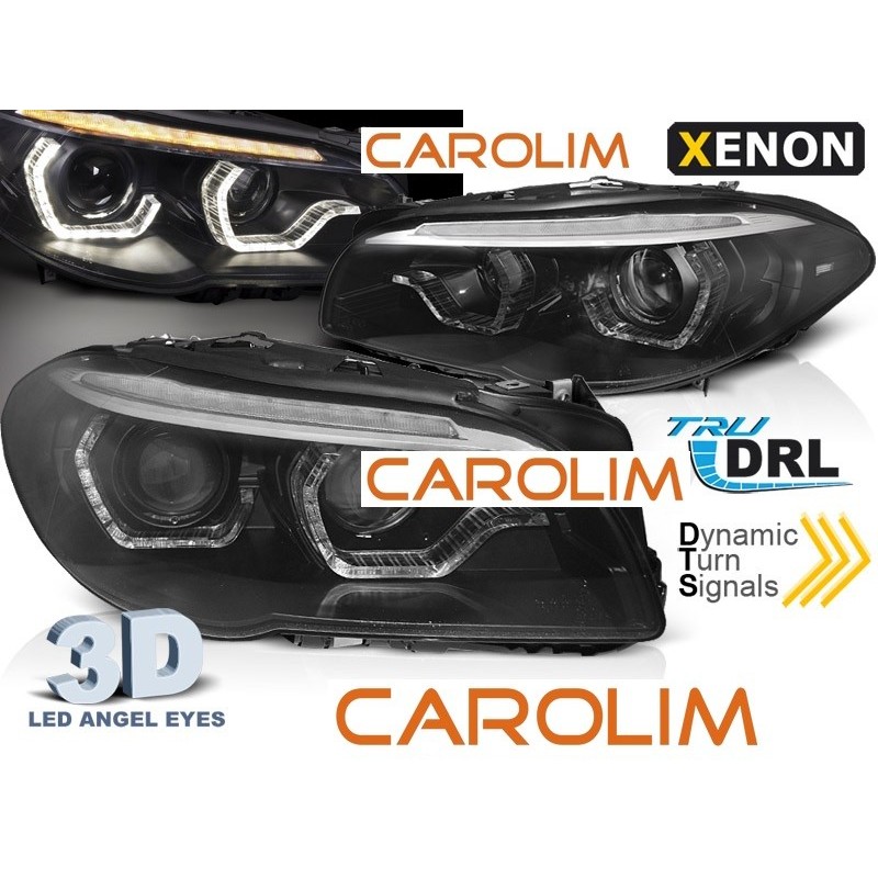 BMW F10 DRL led xenon esituled