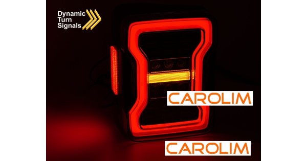 Jeep Wrangler led tagatuled