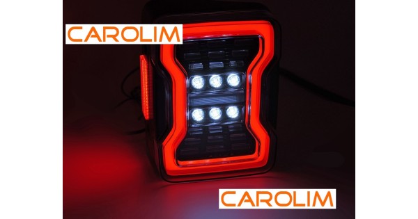 Jeep Wrangler led tagatuled