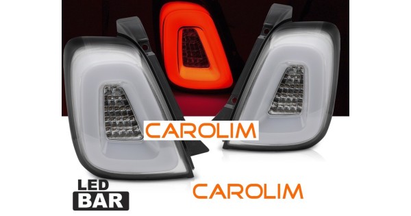 Fiat 500 led tagatuled