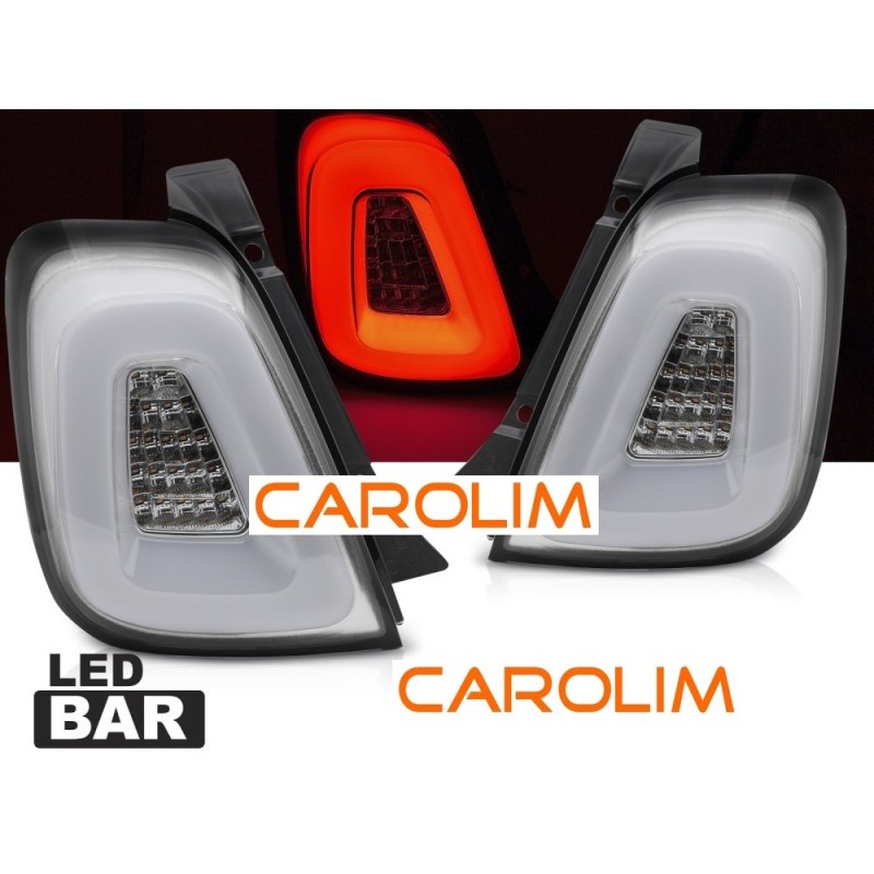 Fiat 500 led tagatuled