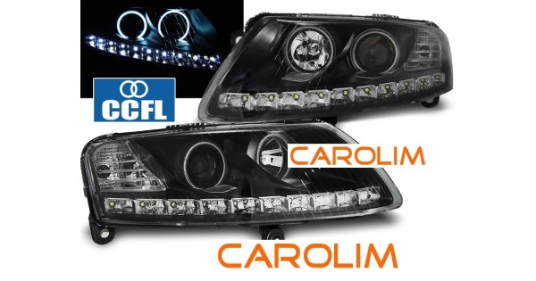 Audi A6 C6 CCFL angel eyes esituled