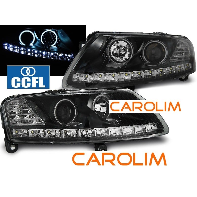 Audi A6 C6 CCFL angel eyes esituled