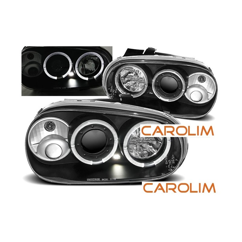 VW Golf 4 angel eyes esituled