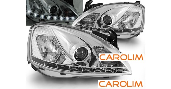 Opel Corsa C DRL esituled