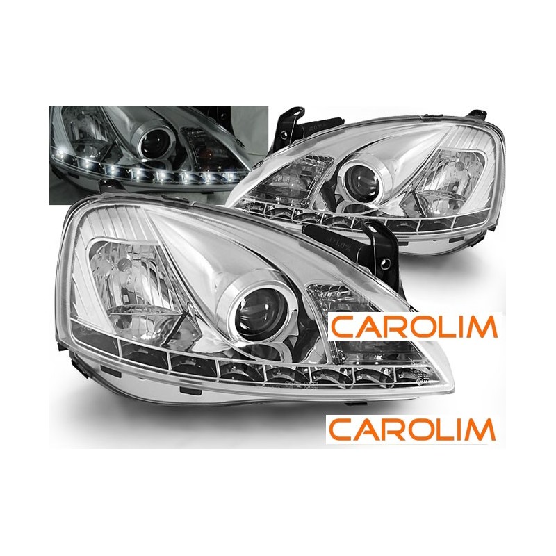 Opel Corsa C DRL esituled