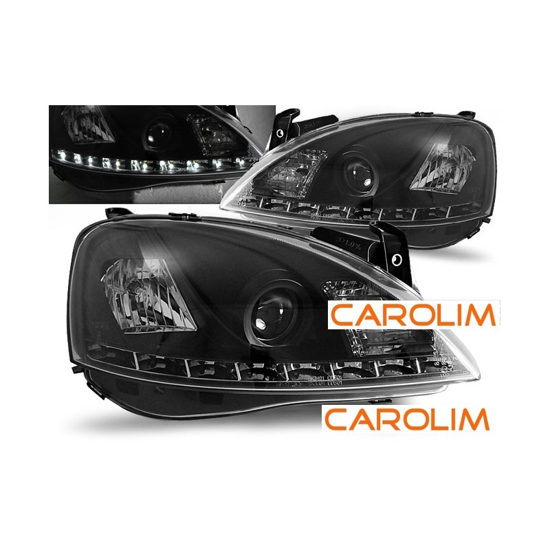 Opel Corsa C DRL esituled