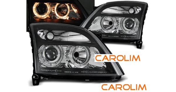 Opel Vectra C angel eyes esituled