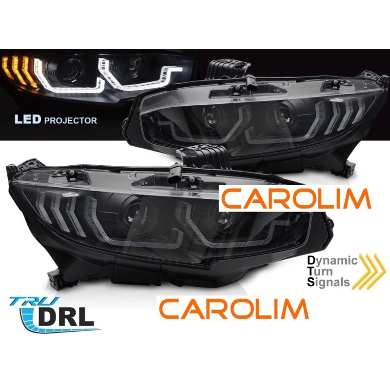 Honda Civic X led DRL esituled
