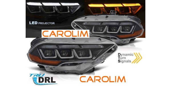 Ford Mustang DRL led esituled