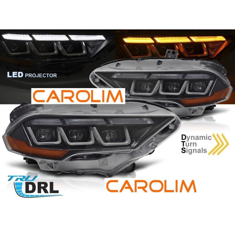 Ford Mustang DRL led esituled