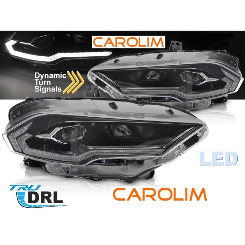 Ford Mustang DRL led esituled