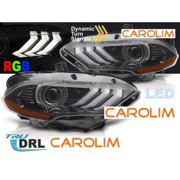 Ford Mustang DRL led esituled