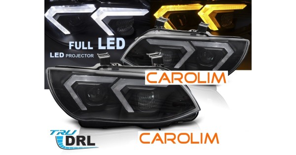 BMW E92 DRL led esituled