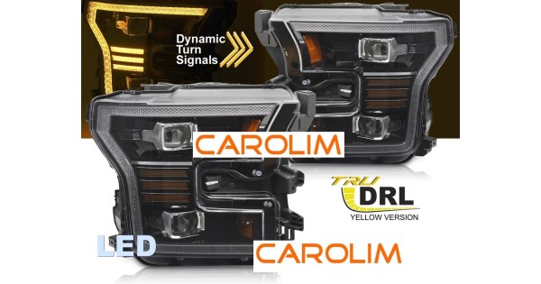 Ford F-150 DRL led esituled