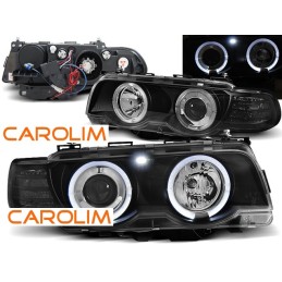 BMW E38 angel eyes xenon esituled