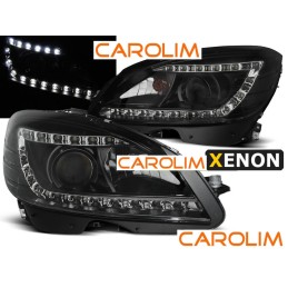 Mercedes C W204 DRL xenon esituled