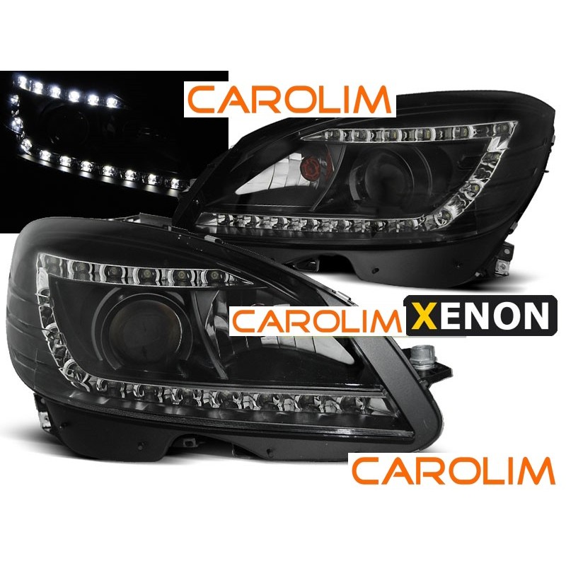 Mercedes C W204 DRL xenon esituled