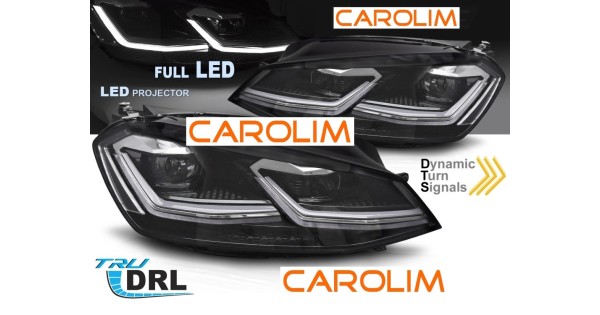 Volkswagen Golf 7 led esituled