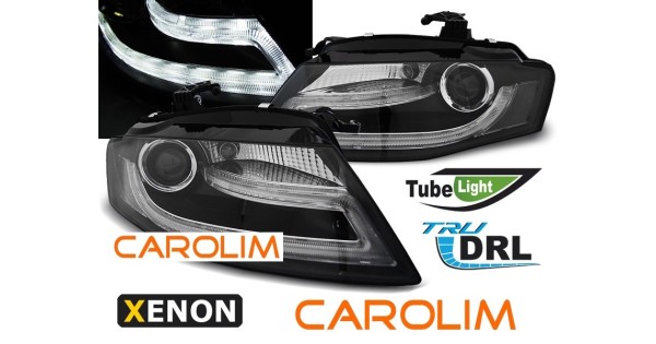 Audi A4 B8 DRL xenon esituled