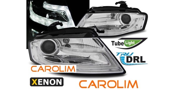 Audi A4 B8 DRL xenon esituled