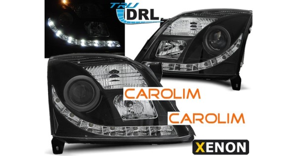 Opel Vectra C DRL xenon esituled