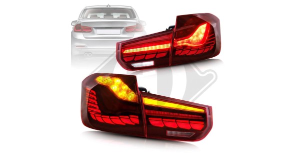 BMW F30 led tagatuled