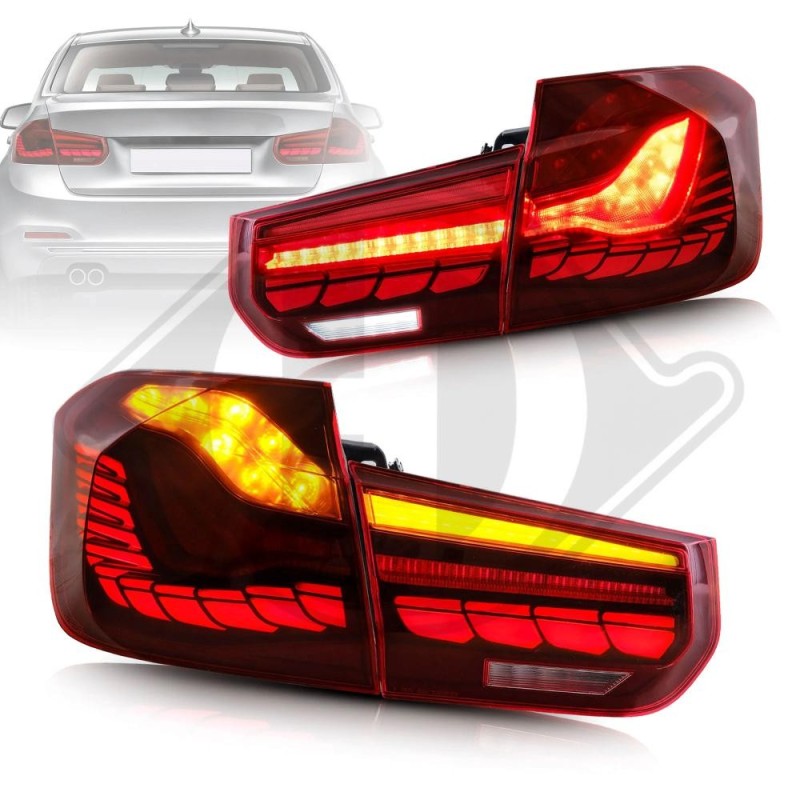 BMW F30 led tagatuled