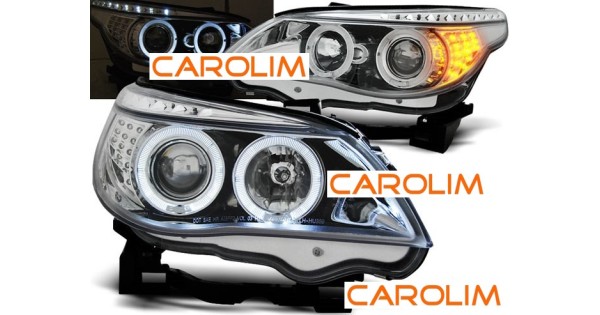 BMW E60 angel eyes esituled