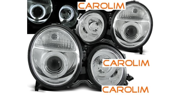 Mercedes W210 angel eyes esituled