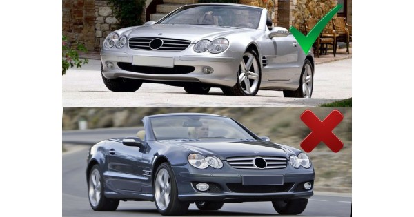 Mercedes SL R230 iluvõre