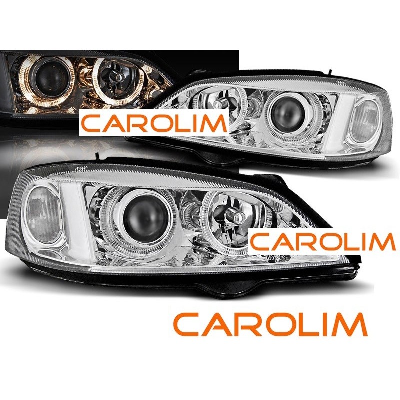 Opel Astra G angel eyes esituled