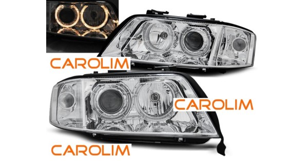 Audi A6 C5 angel eyes esituled