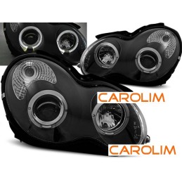 Mercedes W203 angel eyes esituled