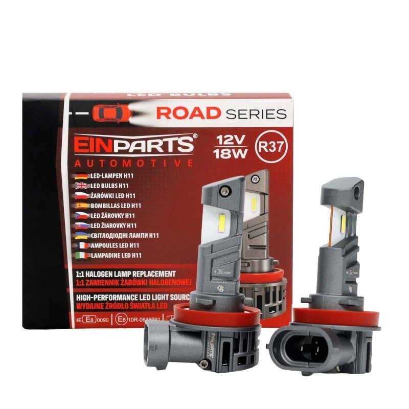 H11 LED pirnid 6000K 12V
