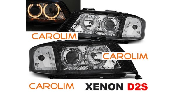 Audi A6 C5 angel eyes xenon esituled