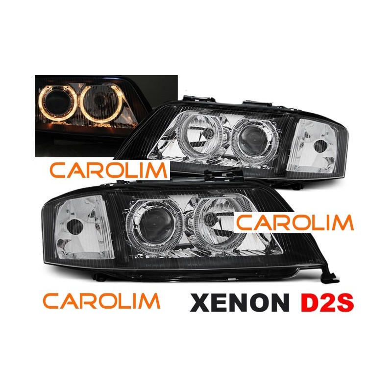Audi A6 C5 angel eyes xenon esituled